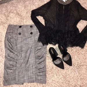 Charlotte Russe High Waisted Pencil Skirt 💕